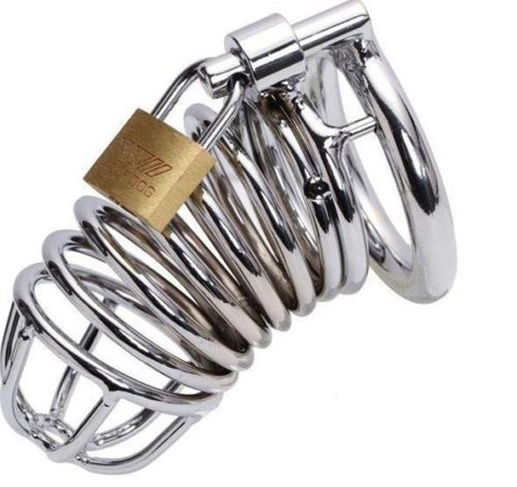 Cage De Chasteté En Métal Pour Homme, Type à Pics, Pour Pratiques BDSM/soumission, Neuve, Marque Générique