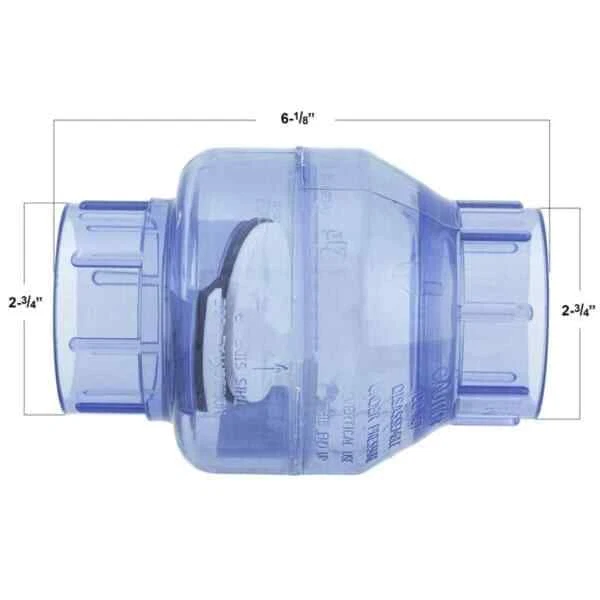 Hot Tub Compatible With Sundance Spas Swing Check Valve 2" DIY6540-176 - Image 2 of 4
