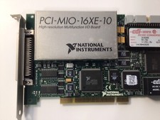 National Instruments PCI-MIO-16XE-10 High Resolution Multifunction I/O DAQ Card