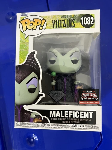 2023 Funko POP! Target Con Exclusive Disney Villains Diamond Maleficent #1082