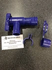 CARAVAN MOTORHOME BLUE FRESH WATER WASTE TAP WITH DRIP CAP FOOD QUALITY