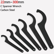 C Spanner Wrench Hook Tool Adjustable Spanner Shock Absorber Adjuster 22mm~320mm