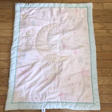 Just Born Moon Stars Unicorn Crib Comforter Baby Blanket