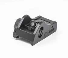 Adjustable Rear Ghost Ring Shotgun Sight - Picatinny & Weaver