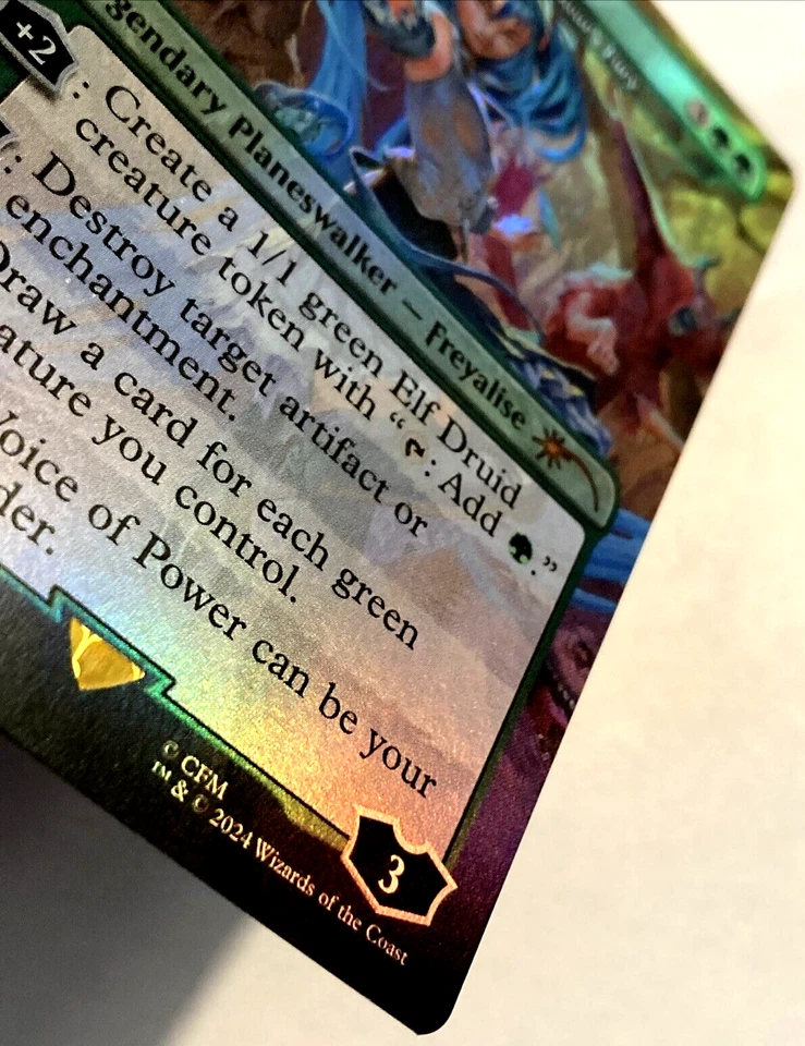 MTG Miku, Voice of Power RAINBOW FOIL Secret Lair x Hatsune Miku 1598 NM - Image 3 of 4