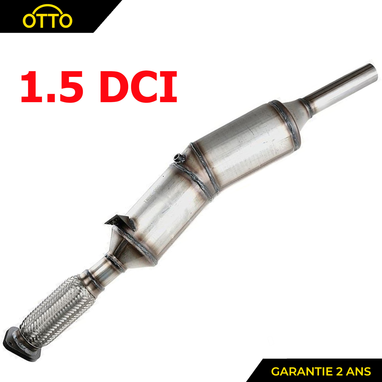 FAP 200101773R pour Renault Megane 3 Coupé 1.5L dCi en acier inoxydable premium