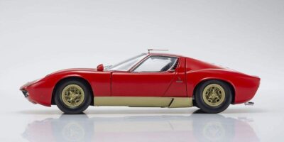 Kyosho Original 1/18 Lamborghini Miura P400SV Red KS08317R From
