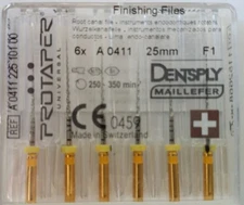 Dental Dentsply Rotary ProTaper Universal Engine NiTi Files 25 mm F1