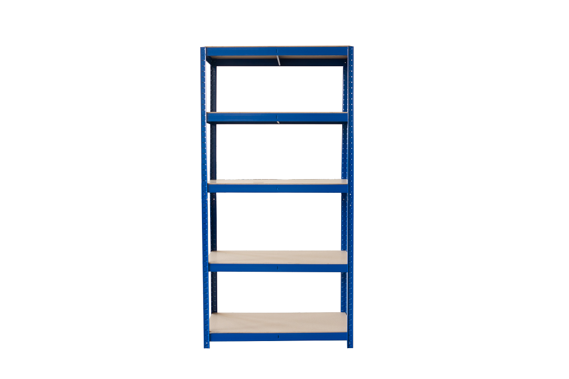 Boltless 5 Tier Racking Heavy Duty Garage Shelving Storage Shelves Steel Unit eBay