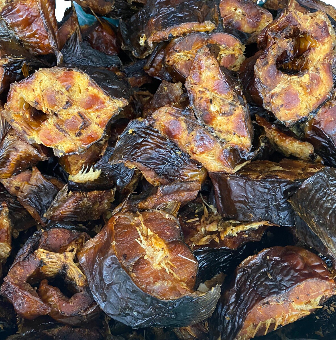 WOOD SMOKED TASTY DRIED CATFISH £12 For NO