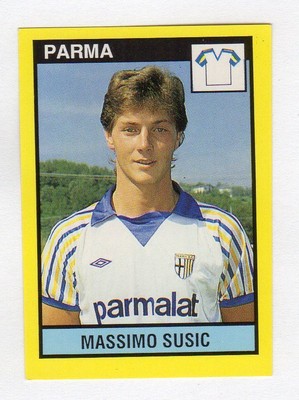 IL GRANDE FOOTBALL VALLARDI 1988/89 FIGURE NUMBER 502 PARMA SUSIC