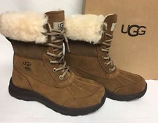 UGG Australia Women's Adirondack III Winter Boots - Chestnut Sz 6