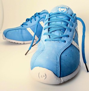 powder blue sneakers