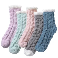 Fuzzy Socks for Women - Womens Fuzzy Socks Fluffy Cozy Socks Warm Socks for W...