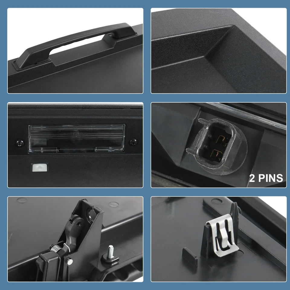 REAR LICENSE PLATE BRACKET TRIM MOLDING FITS 2003-2005 HUMMER H2 15135441 NEW - Image 3 of 4