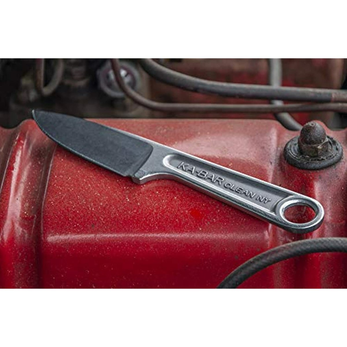 keybar　ナイフ　専用 KA-BAR Forged Wrench Fixed 3 in Blade Hard Plastic Black