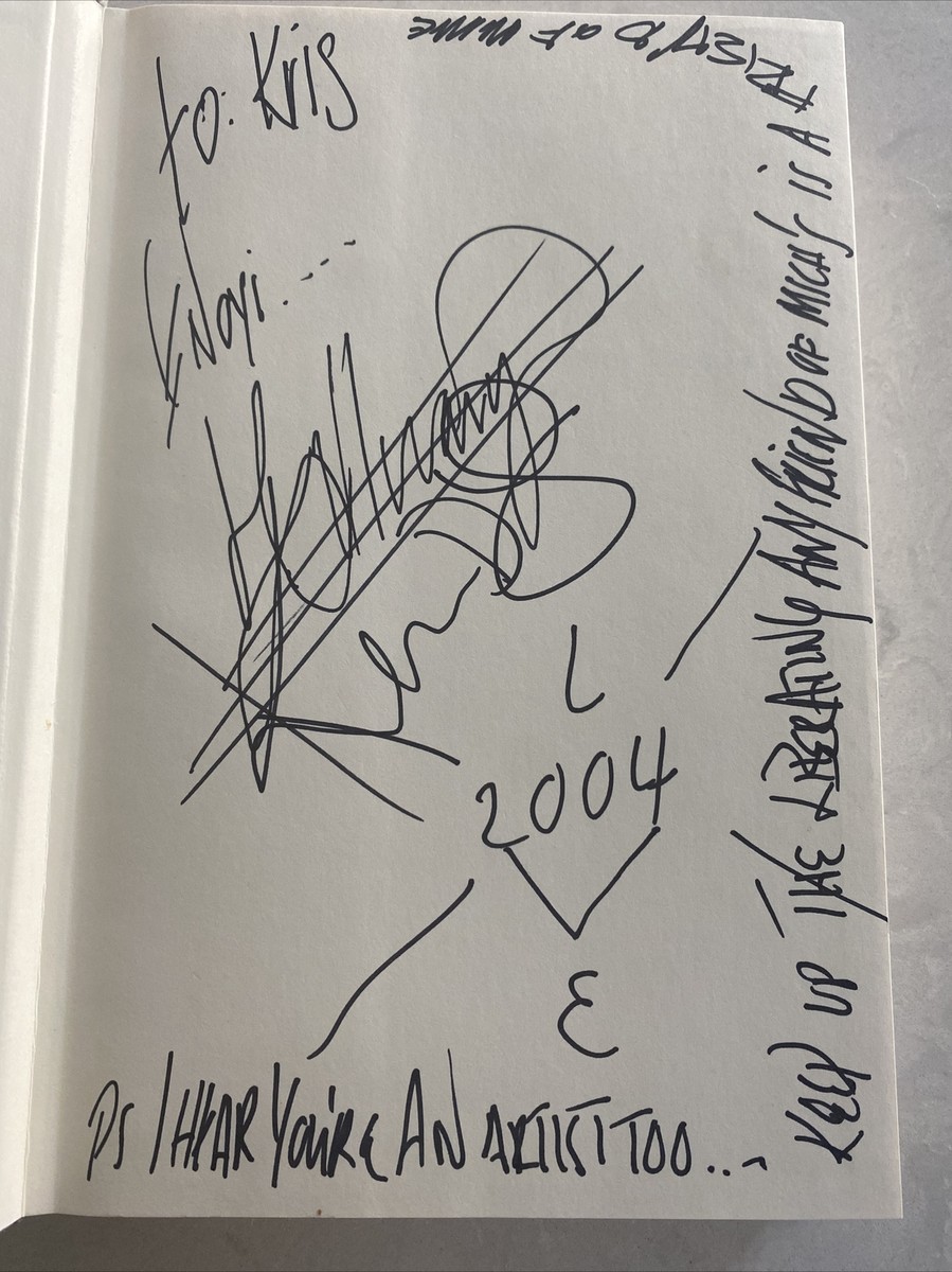 ANTHONY KIEDIS SIGNED AUTOGRAPH 1st 