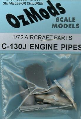 OzMods Models 1/72 LOCKHEED C-130J HERCULES ENGINE PIPES