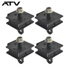 For 2004-2007 Yamaha RHINO 660 BOTTOM & TOP ENGINE MOUNT RUBBER DAMPER KIT