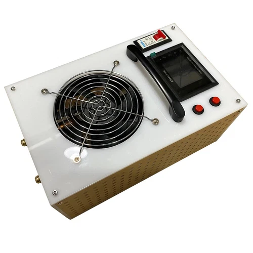 Forno fusione metallo ad alta frequenza 2500W macchina riscaldamento induzione - Foto 6 di 8