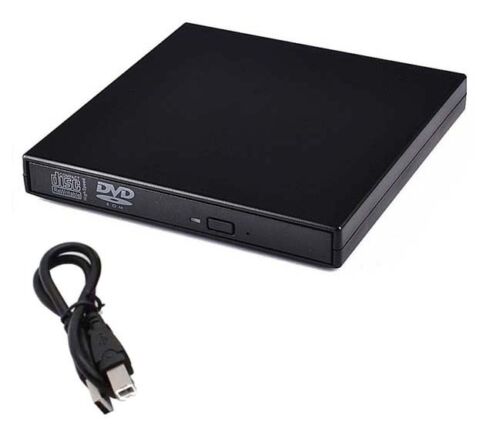 Externes USB CD DVD ROM Player Laufwerk für Netbook Laptop Desktop Computer - Bild 1 von 1