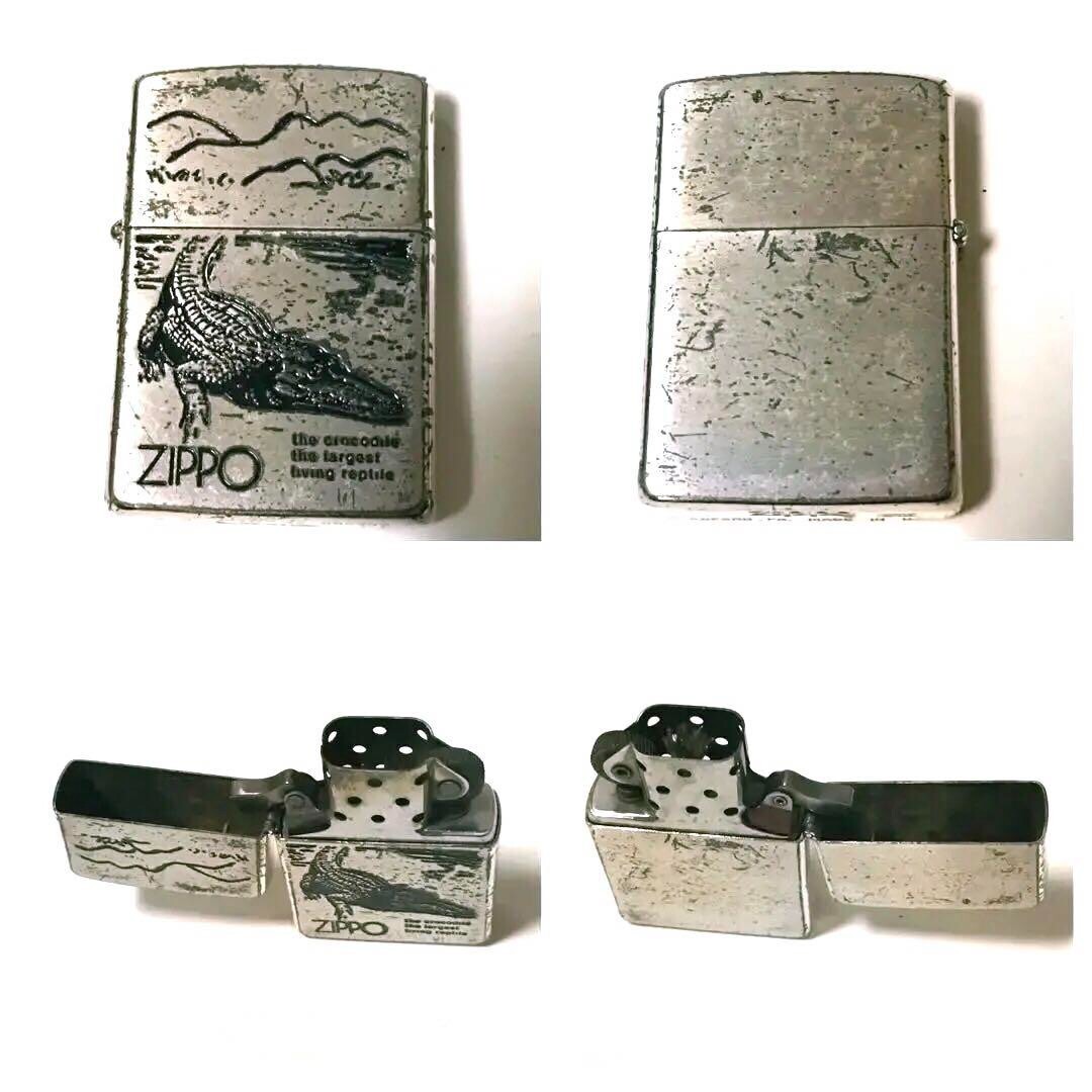 ZIPPO 真鍮 solid brass HAWAII ハワイ クロコダイル Zippo Solid Brass HAWAII Crocodile | eBay