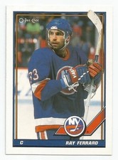 RAY FERRARO 1991-92 O-PEE-CHEE CARD NM-MT CONDITION