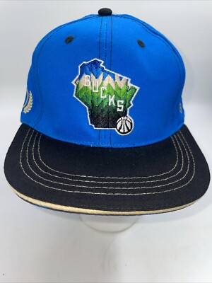 Milwaukee Bucks Hat Jrue Holiday SnapBack SGA Black History OSFA Adjustable NEW