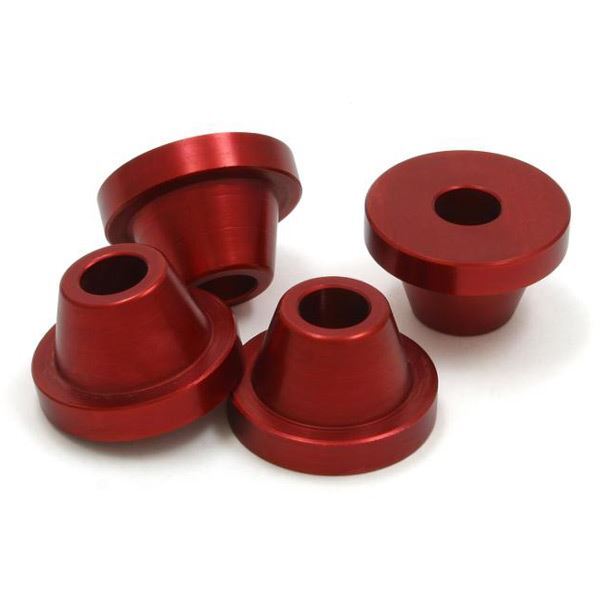 Zeta Rubber Killer Red 4 pieces Honda CR/CRF MX Motocross Off-Road Enduro Moto-X