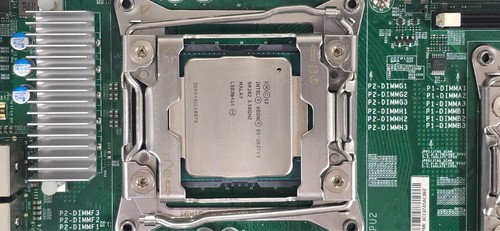 SuperMicro X10DRi-T4+ INTEL DUAL LGA 2011 Motherboard 2x E5-2637 V3 I/0 Shield - Picture 5 of 12
