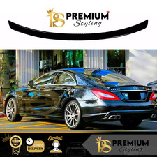 Mercedes CLS Klasse W218 C218 Glanz Schwarz Heck Kofferraum Spoiler Lippe Wing Kit 2010-18