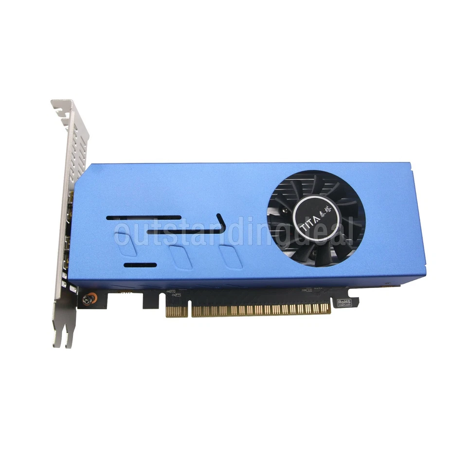 Quad Monitor Video Card HDMI 2GB DDR3 Video Graphics Card with 4HDMI Ports os67 - Image 2 of 4