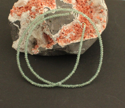 Beautiful Mint Green Kyanite Necklace Gemstone Necklace Disthen Collar Necklace