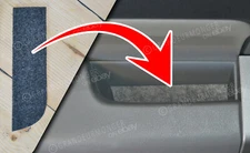 Toyota TUNDRA & SEQUOIA - FELT Door Armrest Handle/Pull Inserts (Qty 2)