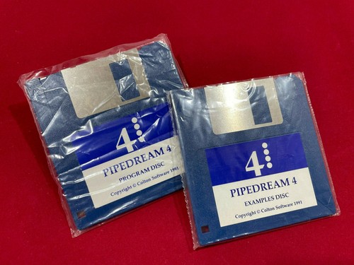 Pipedream 4 Software 3.5" Floppy Discs with Manuals for Acorn RISC OS Systems - Picture 2 of 7