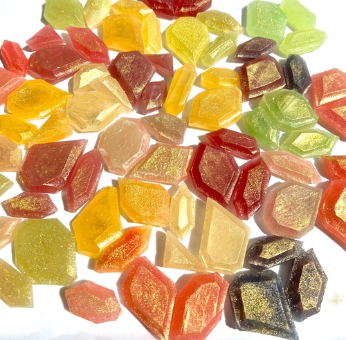 All Natural Kohakutou Japanese Crystal Candy, Vegan Edible Gemstone Candy, ASMR - Picture 3 of 10