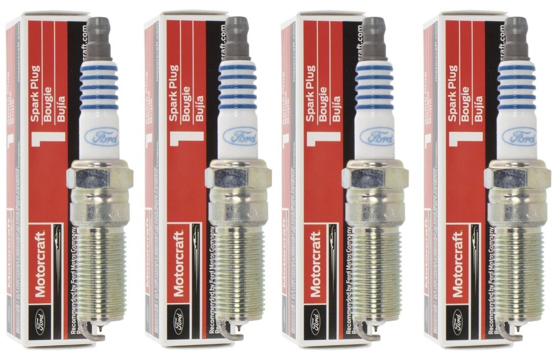 Set of 4 Spark Plugs Genuine FORD MOTORCRAFT SP550X CYFS12Y2