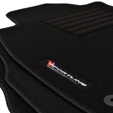 Mattenprofis Velours Logo Fußmatten für Audi A4 8H B6 B7 Cabrio ab Bj.2002 -2009