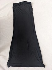 Pretty Little Thing Off Shoulder Ruffle Maxi Dress Black Size 12 Cocktail Party