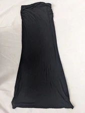 Pretty Little Thing Off Shoulder Ruffle Maxi Dress Black Size 12 Cocktail Party