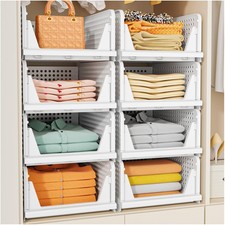Upgraded Closet Organizers and Storage Stacka...