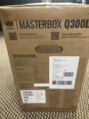 Cooler Master MCB-Q300L-KANN-S00 Desktop Computer Case - Black