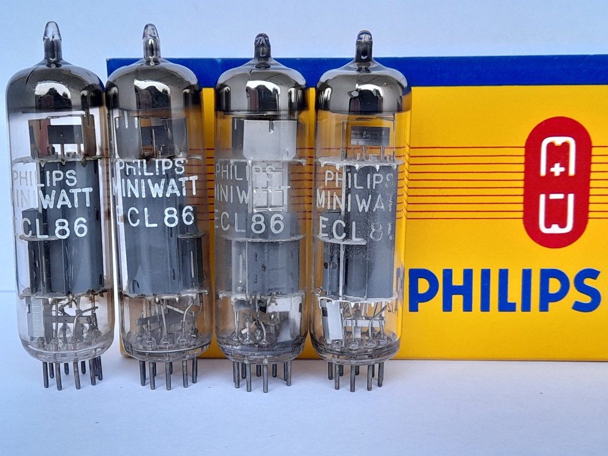 Lot De Tubes ECL86 / 6GW8 – Testés, Made In France