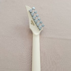 6 String Electric Guitar Rosewood Fretboard Mahogany Body White Humbucker — photo 4