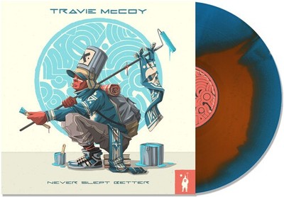Travie McCoy - Never Slept Better - Cinnamon Swirl [New Vinyl LP] Explicit, Blue