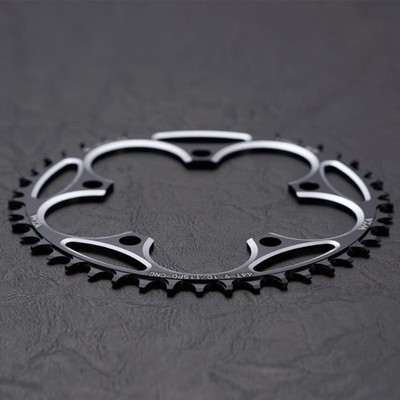Aluminum Alloy Single Chainring Kit For Road Bike 110BCD Narrow Wide Design