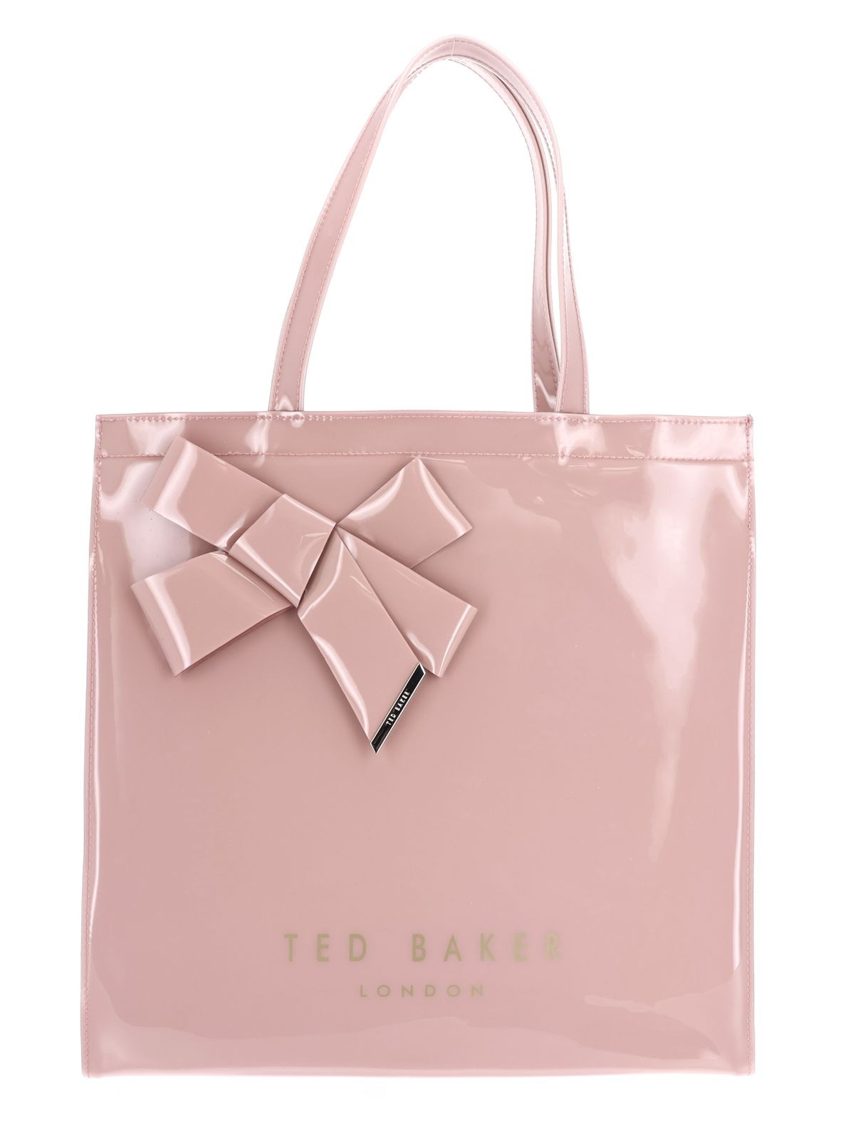 Ted Baker Niconna Bow Detail Large Icon Bag L Pl - Pink