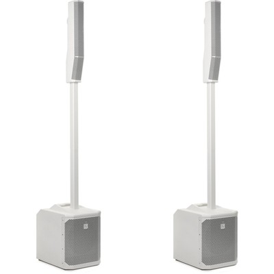 Electro-Voice Evolve 30M Portable Column PA System Pair - White