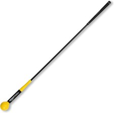 AMAZON BASICS GOLF SWING TRAINER AID AND WARM-UP STICK FOR GRIP, BALANCE, DISTAN
