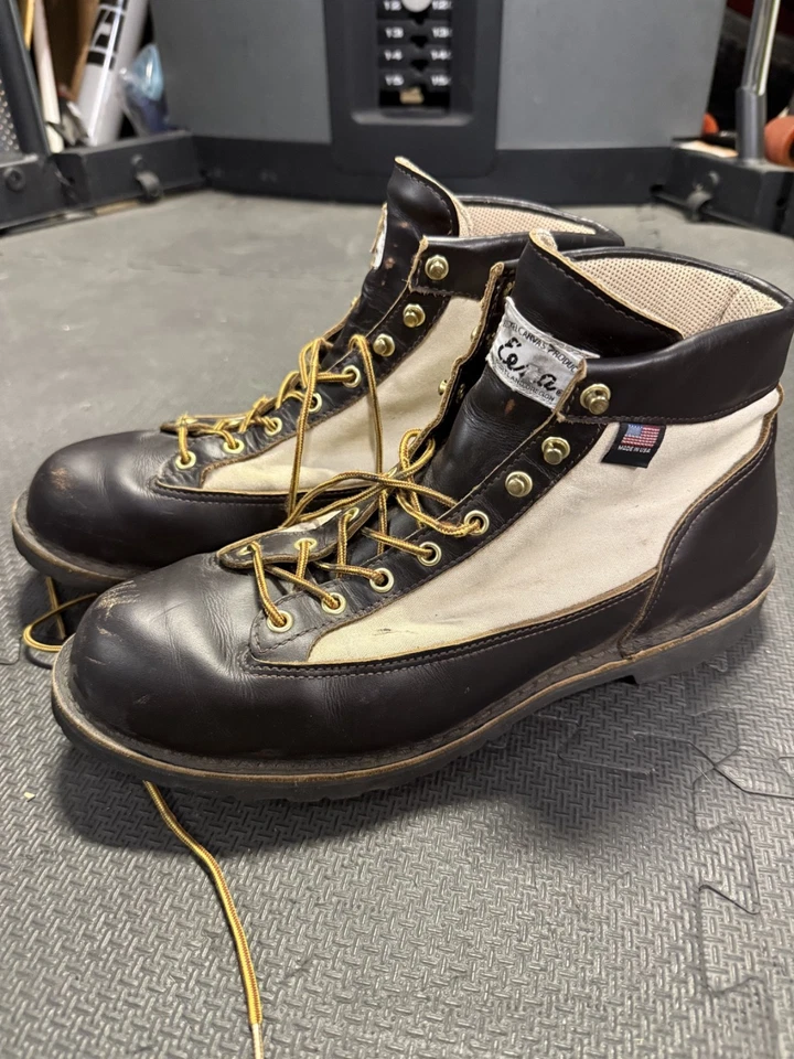 Botas de Lona Danner x Beckel LT Caqui-Edición Limitada-Hombre 13 EE. Usado. Senderismo Foto 4 de 4